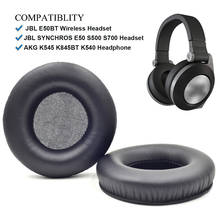 Defean Protein Leatherette and Memory foam Ear pads for JBL E50BT JBL SYNCHROS S500 S700 Akg k845 K545 Headphones 2024 - buy cheap