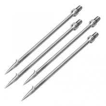 4 pcs Fishing Spear Harpoon with Barb Stainless Steel Single Prong Harpoon Gaff Hook Barb Fish Spear Outdoor Fishing Tackle 2024 - buy cheap