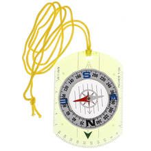 1 Piece Outdoor Camping Directional Cross-country Race Hiking Special Compass Baseplate Ruler Map Scale Compass Night Bussola 2024 - buy cheap