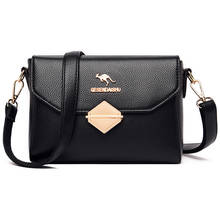 Unique Lock Crossbody Bag Women High Quality Pu Leather Messenger Bags Luxury Brand Handbag Lady Fashion Small Flap Shoulder Bag 2024 - buy cheap