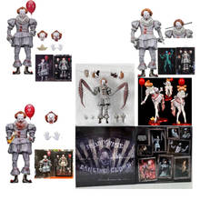 NECA Pennywise Joker Action Figure Toy Doll Horror Halloween Gift 2024 - buy cheap