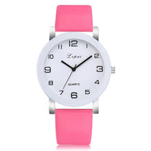 Женские часы, модные простые белые кварцевые наручные часы, спортивный кожаный ремешок, повседневные женские часы, женские часы, подарок для женщин 2024 - купить недорого