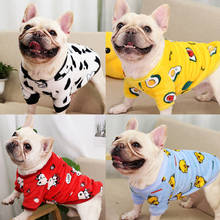 Cute Duck Pet Clothes Cotton Dog Clothes Winter Warm Pajamas Cartoon Coat Jacket For Small Dog French Bulldog Chihuahua Corgi 2024 - buy cheap