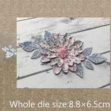 XLDesign Craft Metal Cutting Die cut dies flower leaves decoration scrapbook Album Paper Card Craft Embossing die cuts 2024 - buy cheap