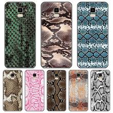 Snake Skin Black Phone Case Silicone For Samsung Galaxy J2 J5 J7 Prime J3 J5 J7 2015 2016 2017 J4 J6 J8 Plus 2018 Back Cover 2024 - buy cheap