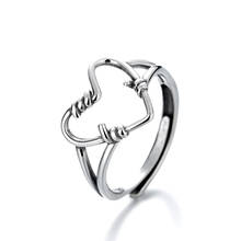 SA-anillo plata de primera ley estrella para hombre, sortija, plata esterlina 925, estilo Retro, artesanía 2024 - compra barato