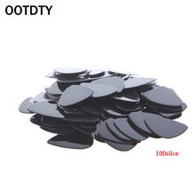 OOTDTY Lot 100pcs Acoustic Electric Guitar Picks 0.71mm Plectrums Musical Instrument 2024 - buy cheap