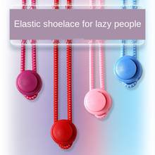Cordones elásticos redondos para niños y adultos, cordón de goma para zapatillas, cierre rápido, 20 colores, 1 par 2024 - compra barato