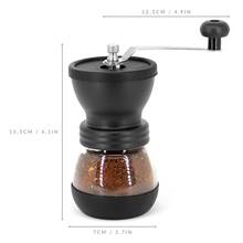 Molinillo Manual portátil para granos de café, herramienta práctica para moler granos, color negro 2024 - compra barato