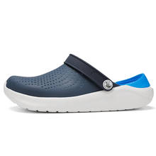 Zapatos de agua de verano para hombre, zapatillas informales ligeras y transpirables, chanclas antideslizantes para deportes de playa y natación, sandalias suaves, 2020 2024 - compra barato