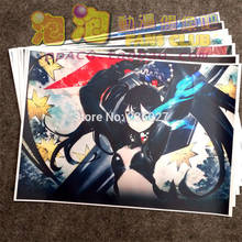 8 pcs/set Anime Black Rock Shooter poster Kuroi Mato Takanashi Yomi wall pictures for living room A3 Film posters gifts 2024 - buy cheap