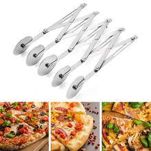 Multi-wheeled Baking Tools Stainless Steel Pizza Cutter Retractable Five-wheeled Cake Knife Slicer Kitchen Chopper Dough Cutter 2024 - buy cheap