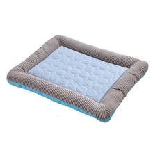 Pet Pad Summer Cooling Dog Beds Mat Soft Pet Cushion Warm Dog Blanket Puppy Houses for Cats Reusable Training Pad Dog Seat Cover 2024 - buy cheap