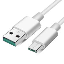 Usb C 5A Type C Fast Charger Cable 100cm for Super VOOC Data Line For OPPO Reno 4 3 Pro Find X X2 Pro Ace 2 R17 Plus Huawei P40 2024 - buy cheap