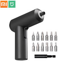 XIAOMI Mijia Cordless Rechargeable Screwdriver 3.6V 2000mAh Li-ion 5N.m Electric Screwdriver With 12Pcs S2 Screw Bits For home 2024 - buy cheap