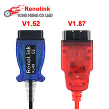 RENOLINK-programador ECU V1.87 V1.52 para coche, Cable de diagnóstico OBD2, para r-n-ult Renolink 1,87, 1,52 Key/Airbag/ECM/UCH 2024 - compra barato