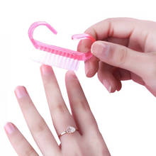 Cepillo para limpieza de uñas, herramienta para manicura y pedicura, elimina el polvo, 1 unidad 2024 - compra barato
