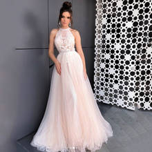 Eightree-Vestido de novia Vintage de encaje plisado, estilo bohemio traje de novia, con cuentas, apliques, 2021 2024 - compra barato