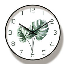 Reloj de Pared Digital grande de vidrio silencioso, de diseño moderno, de plástico, electrónico, para decoración del hogar, 50A023 2024 - compra barato