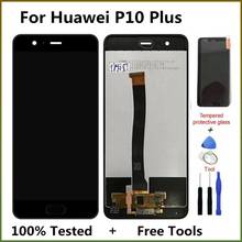 Preto branco ouro display lcd para huawei p10 mais display lcd de tela toque digitador assembléia para huawei p10 plus VKY-L09 VKY-L29 2024 - compre barato