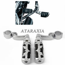 Motorcycle 1 1/4'' Highway Chrome Front Foot pegs Footrest For Honda GL1800 GOLDWING Foot Pegs Footrest Clamp Mount Footrests 2024 - buy cheap