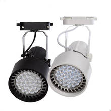 35W 40W 45W E27 PAR30 LED Track Light Adjustable Beam Angle Rail Spot Clothing Shoes Shop Exhibition Gallery Lamp COB Spotlights 2024 - buy cheap