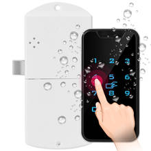 New Zinc Alloy Smart Digital RFID Password Lock Touch Keypad Electronic Wardrobe File Cabinet Lock High Quality 2024 - buy cheap