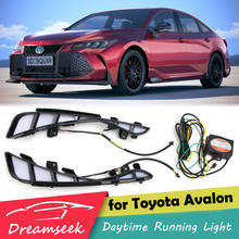 Luces de día DRL para Toyota Avalon 2019 2020, LED, luz diurna, antiniebla, con señal de giro 2024 - compra barato