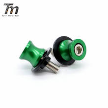 For KAWASAKI ZX6R ZX9R ZX10R ZX12R ZX14R NINJA 250R 300 400 650/R Motorcycle Accessories Stand Screw M10 Swingarm Spools Slider 2024 - buy cheap