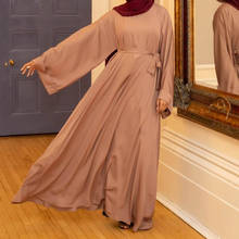 Eid Mubarek-vestido musulmán Abaya Dubái, moda turca, Hijab, Kaftan, ropa islámica, Vestidos para mujer, bata De muslman De Mode 2024 - compra barato