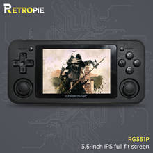 ANBERNIC-consola de juegos Retro Retropie RG351P, RK3326, sistema Linux, PC Shell, PS1, consola de juegos portátil de bolsillo 2024 - compra barato