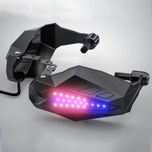 Handguard motocicleta mão guardas led para honda cbf 600 cr força 300 apto rebel 500 hornet nc750x acessórios dax crf 250 crf 450 2024 - compre barato