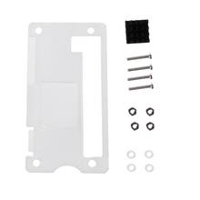 Acrylic Enclosure Case Shell + Aluminum Heat Sink Kit For Raspberry Pi Zero V1.3 dropshipping 2024 - buy cheap