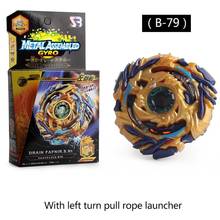 B-X TOUPIE BURST BEYBLADE SPINNING TOP Starter Drain Fafnir.8.Nt Metal Booster B-79  With Left Turn Pull Rope Launcher 2024 - buy cheap