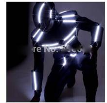 LED Light costume LED dance suit LED Robot costume  LED glowing clothes stage dance armor 2024 - buy cheap