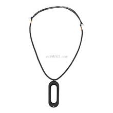 Double Holes Silicone Case with DIY Necklace Lanyard Decoration for Xiaomi Mi Band 4/3 Pendant Protective Cover Accessories 2024 - buy cheap