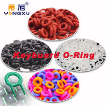110Pcs Keyboard o-ring Keycaps Silicone rubber ORing Switch Sound Dampeners Cherry MX Dampers Key cap Silicone Seal Ring Replace 2024 - купить недорого
