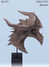 1/10 Scale Dragon (NO Base) Unpainted Resin Bust Building Kit 2024 - buy cheap