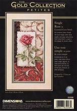 FF Bonnie Rabbit - Birthday cross stitch kit Animal cotton thread  Love lock canvas stitching embroidery DIM65096 Single Rose 2024 - buy cheap