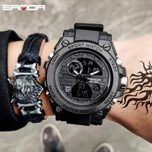 2020 NEW Dual display Watch Men Luxury Brand Military Watch Fashion Men Outdoor Sport Watch Clock Male Relogio Masculino 2024 - buy cheap