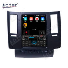 Tesla-reproductor Multimedia para coche, dispositivo con Android 10, 4 + 64G, 8 núcleos, Radio de estilo Vertical, grabadora de navegación GPS, para Infiniti FX35 2003-2007 2024 - compra barato