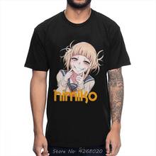 Camiseta de Boku No My Hero Academia Toga Himiko Sugoi para hombre, ropa de calle de Hip-Hop, camiseta fresca de cuello redondo, camisetas personalizadas de Anime 2024 - compra barato