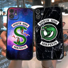 Riverdale south side Couple phone Case For iPhone 13 PRO MAX 12 Pro Max 11 pro max 6S 7 8 Plus SE X XR XS MAX Silicone TPU Cover 2024 - buy cheap