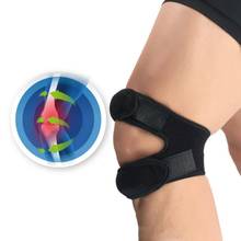 1PC Sports Kneepad Men Women Pressurized Elastic Knee Pads Support Fitness Gear Basketball Volleyball Brace Protector 2024 - buy cheap