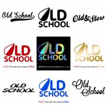 Beauty Old School Car Sticker Funny Colorful Car Stickers Auto Automobile Decals 2024 - buy cheap