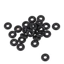 Quality 20 pieces 5.6 mm diameter 1.8 mm thickness black rubber O-ring oil washers 2024 - buy cheap