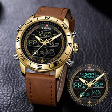 Luxury Brand NAVIFORCE Men's Watch Army Military WristWatch LED Digital Waterproof Sport Watches Quartz Clock Relogio Masculino 2024 - compre barato