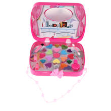 Glamour Rose Red Handbag Cosmetics Pretend Play Makeup Set - Great for Little Girls & Kids 2024 - buy cheap