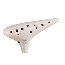 12 Holes flute Ocarina Treble/alto Key Cracking Ocarina Professional Playing Folk Music Instrument Flauta China for school 2024 - buy cheap