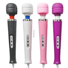 Full Body 10 Speed Magic Wand Massager Foot Head Vibrating Massage EU Plug White/Black/Pink/Purple b0063 2024 - buy cheap